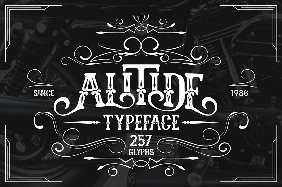 Alitide: A Modern Serif Font for Your Brand