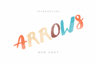 Arrows Font: A Handcrafted Display Typeface Review