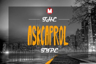 Ascaprol: A Premium Display Font for Brand Identity