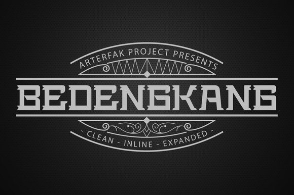 Bedengkang: A Premium Display Font for Modern Web Design