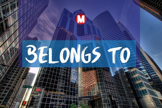 Belongs to: A Bold Display Font for Modern Web Design