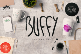 Buffy: A Wobbly Display Font for Playful Branding