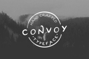 Convoy: A Bold Display Font for Modern Branding