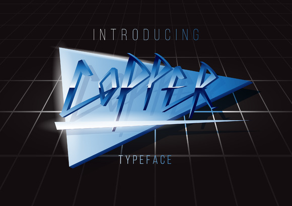 Copper: A Retro Display Font for Bold Campaigns