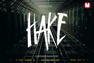 Hake: A Fresh Display Typeface for Modern Web Design