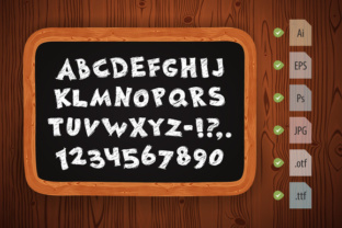 Hand Drawn Chalked: A Display Font for Campaigns