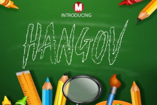 Hangov: A Modern Display Font for Web Design