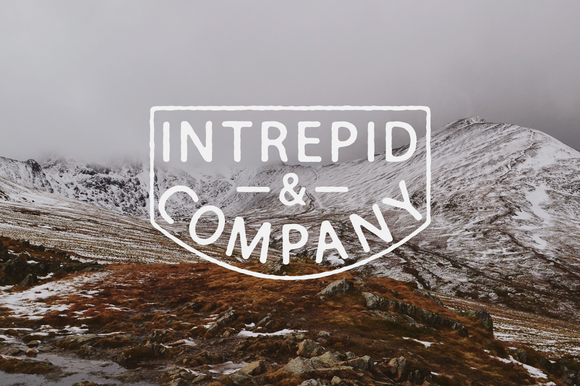 Intrepid: A Bold Display Font for Editorial Design