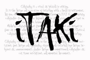 Itaki: The Premium Display Font for Authentic Branding