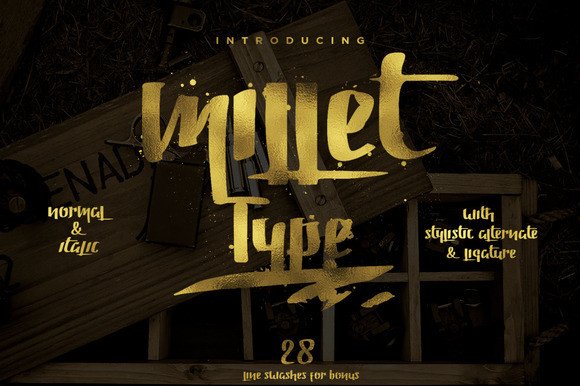 Millet Typeface: A Hand-Painted Display Font Review