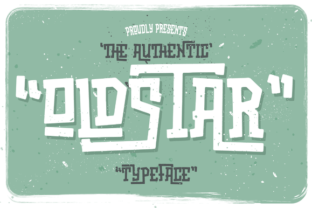 Oldstar: A Vintage-Modern Display Font for Makers