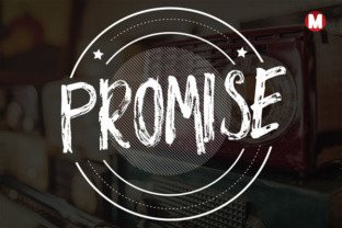 Promise: A Modern Display Typeface for Editorial Design