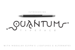Quantum Typeface: A Modern Display Font for Web Design
