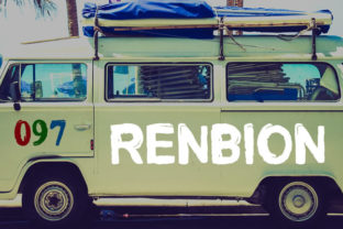 Renbion: The Rough Display Font for Bold Brands
