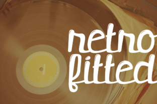 Retrofitted: A Fun Retro Font for Brand Identity