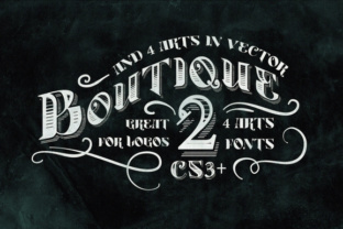 VTKS Boutique: A Vintage Display Font for Editorial Design
